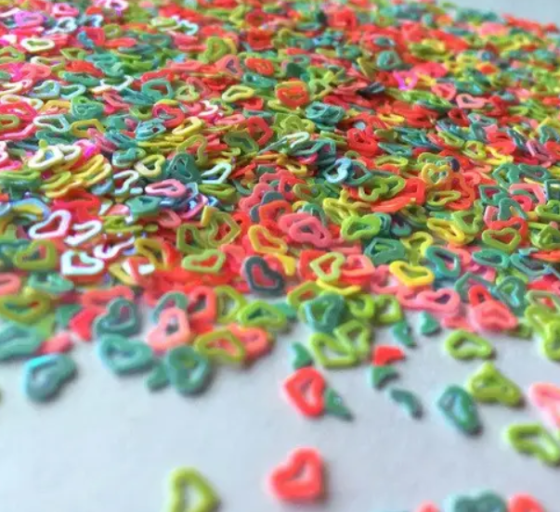 Метафан конфетти Сердечка мелкий 5 г разноцветный Киев