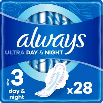 Гігієнічні прокладки Always Ultra Day&Night (Розмір 3) 28 шт. (4015400489764) Вінниця