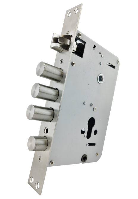 Корпус 3-ригельного замка PES 7068 з круглими ригелями Київ - фото 5