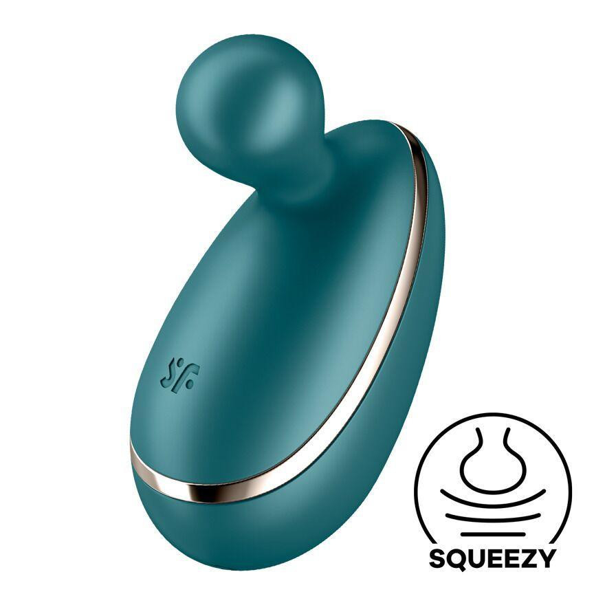 Вібратор для зовнішньої стимуляції Satisfyer Spot On 1 Green, гнучкий відросток Sex Aura Київ - фото 1