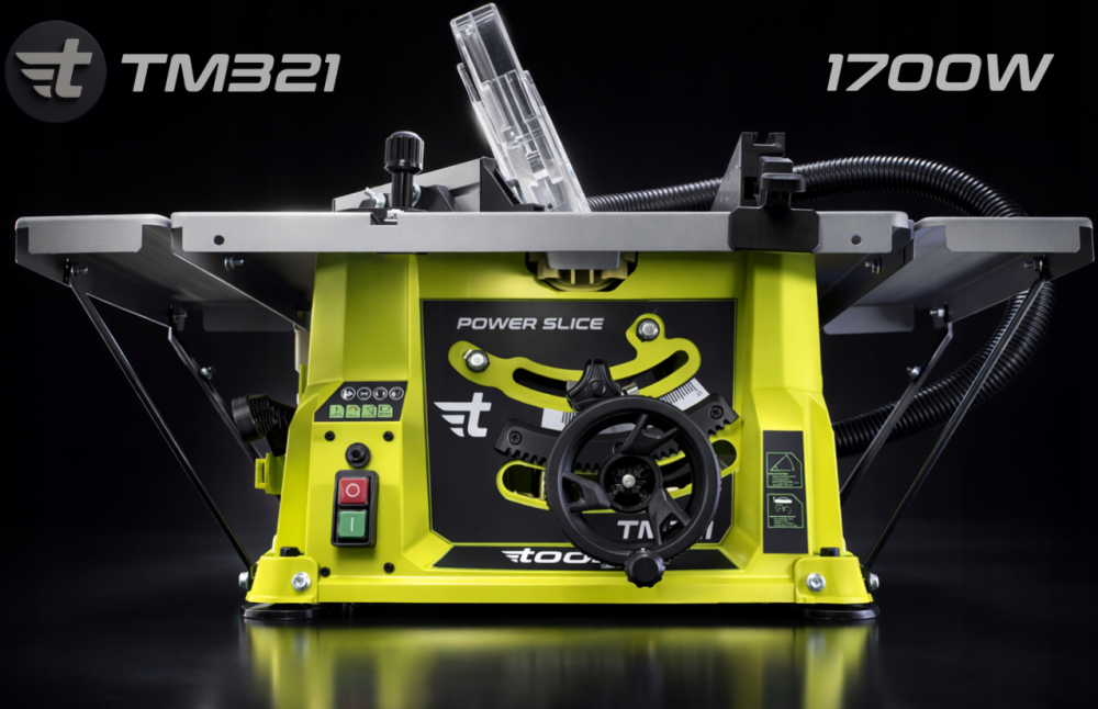 Циркулярна пила настільна 1700Вт Toolme TM321 (Польща) Київ - фото 8