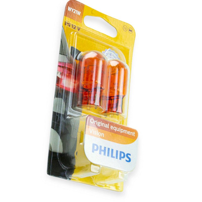 Автолампа 12V 21W WX3х16d PHILIPS Orange (пара) БЦ Мукачево - изображение 1