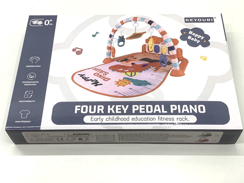 Килимок дитячий музичний у комплекті 5 іграшок підвісок Червоний (105) Чернигов - изображение 3