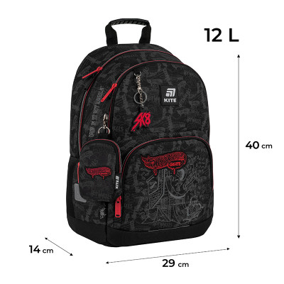 Рюкзак школьный Kite Education 585 Hot Wheels Skate (HW25-585M) Винница - изображение 8
