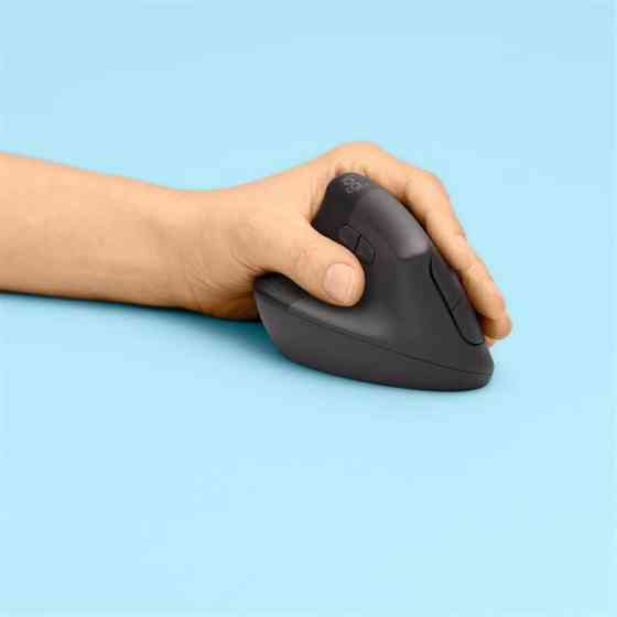 Миша бездротова Logitech Lift Vertical Ergonomic Graphite (910-006474) Сірий Харків