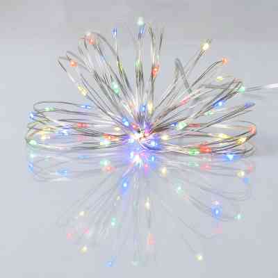 Гирлянда YES! Fun Нить на медной проволоке 60 LED Разноцветная 6 м Статичная На батарейках (975031) Винница