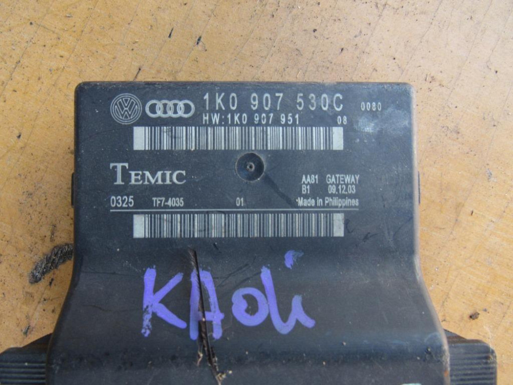 Блок комфорта VW Caddy 2004-2010 (1K0907530С) Ковель - фото 3