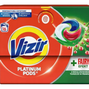 Гелевые капсулы Vizir Platinum Pods+Fairy Effect, 16 шт. Львов - изображение 1