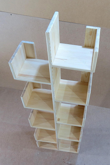 Етажерка розбірна "Ноттінгем 47х22х160" бланже Миколаїв - фото 8