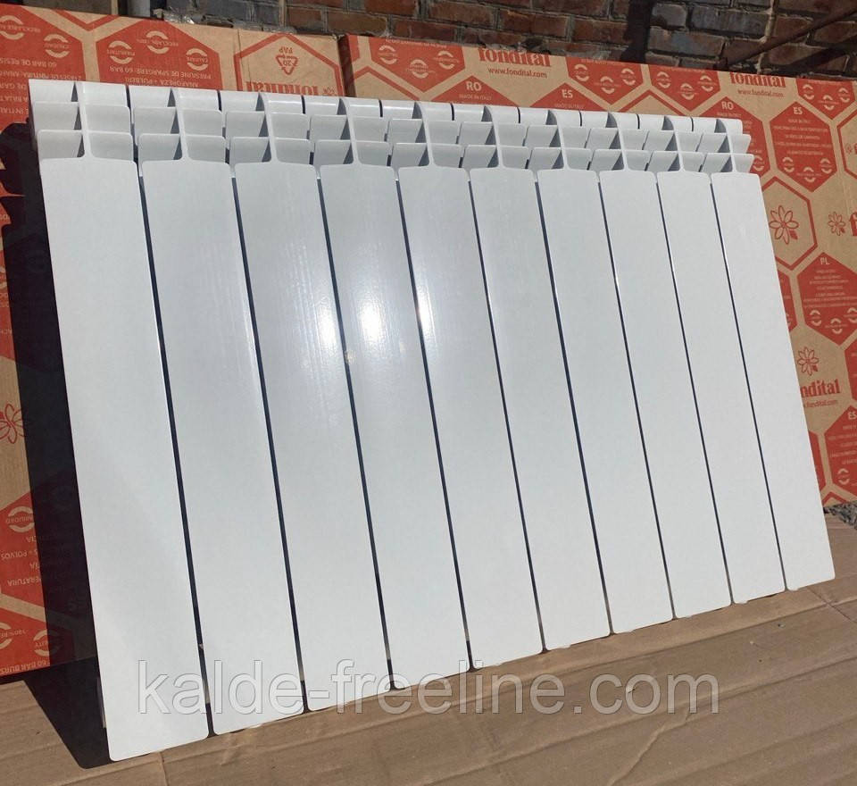Алюминиевый радиатор для отопления FONDITAL SOLAR S3 500/100 Харків - фото 1