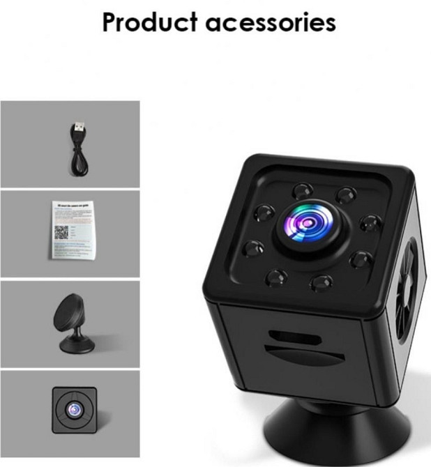 Мини Камера К13 , Камера с Wi-Fi датчиком движения,ночным видео! Киев - изображение 4