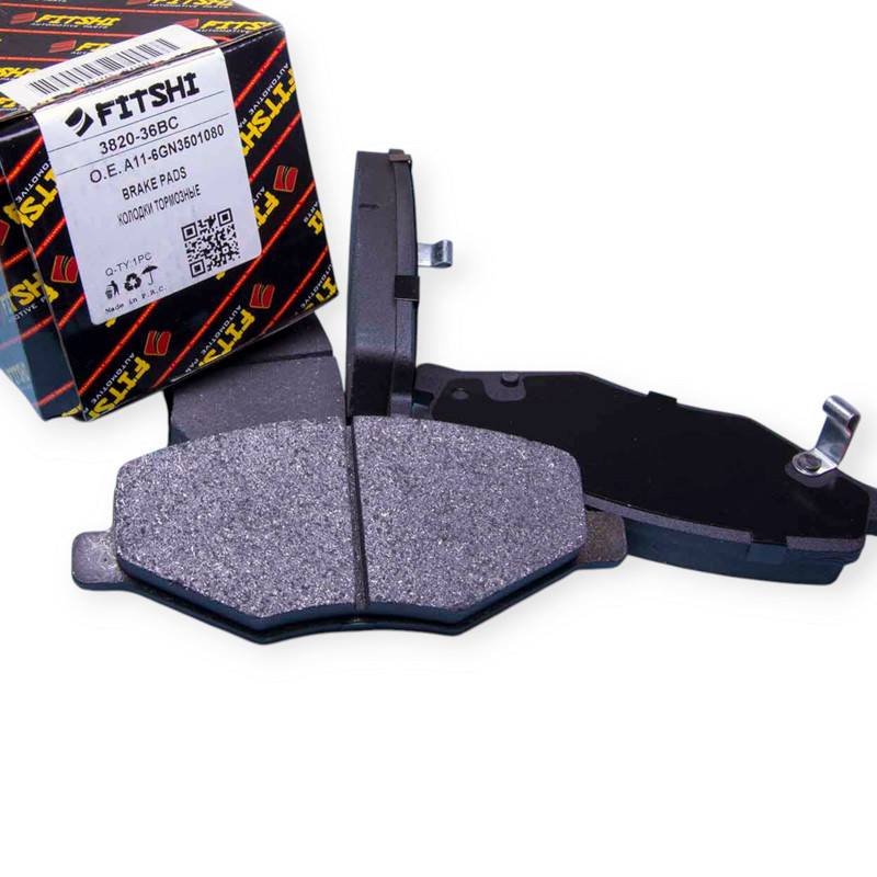 Колодки тормозные автомобиль Чери Amulet, Forza передние (китайская сборка) (без ушка) Мукачево - изображение 1