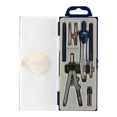 Готовальня ZiBi BASIS 7 предметов, темно-синий, KIDS Line (ZB.5306BS-03) Винница