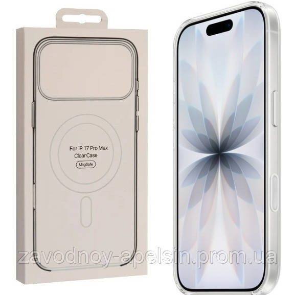 Iphone 17 Pro Max Прозрачный чехол Магсейф Акрил (PC) Одесса - изображение 2