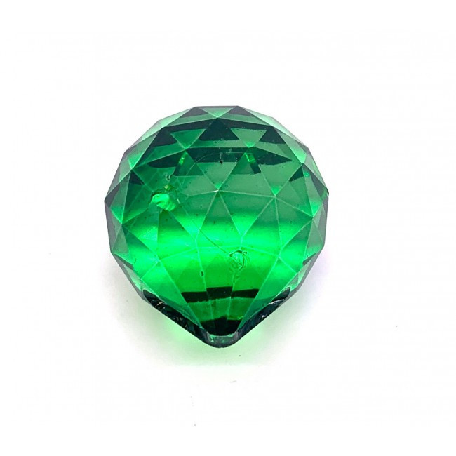 Кристалл хрустальный подвесной зеленый Киев - изображение 4