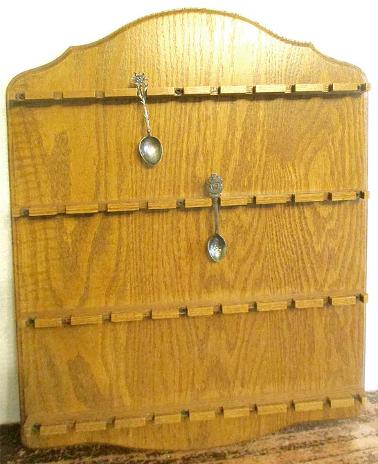 Полиця для колекції ложок "Форесті" сієна Миколаїв - фото 1