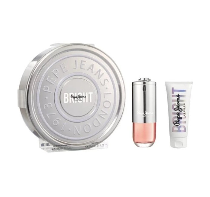 Парфумований набір Парфумована вода для жінок Bright 80 мл + лосьйон для тіла 100 мл Pepe Jeans Київ - фото 3