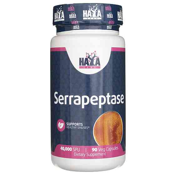 Серрапептаза Haya Labs Serrapeptase 40000 SPU 90 caps Луцк