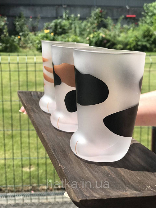 Склянка-хайбол високий для напоїв OLens "Лапка" 250 мл у формі лапки Київ - фото 8