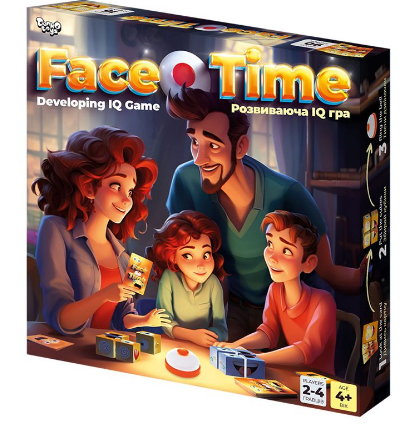 Розвиваюча настільна гра "Face Time" (10), шт Київ - фото 1