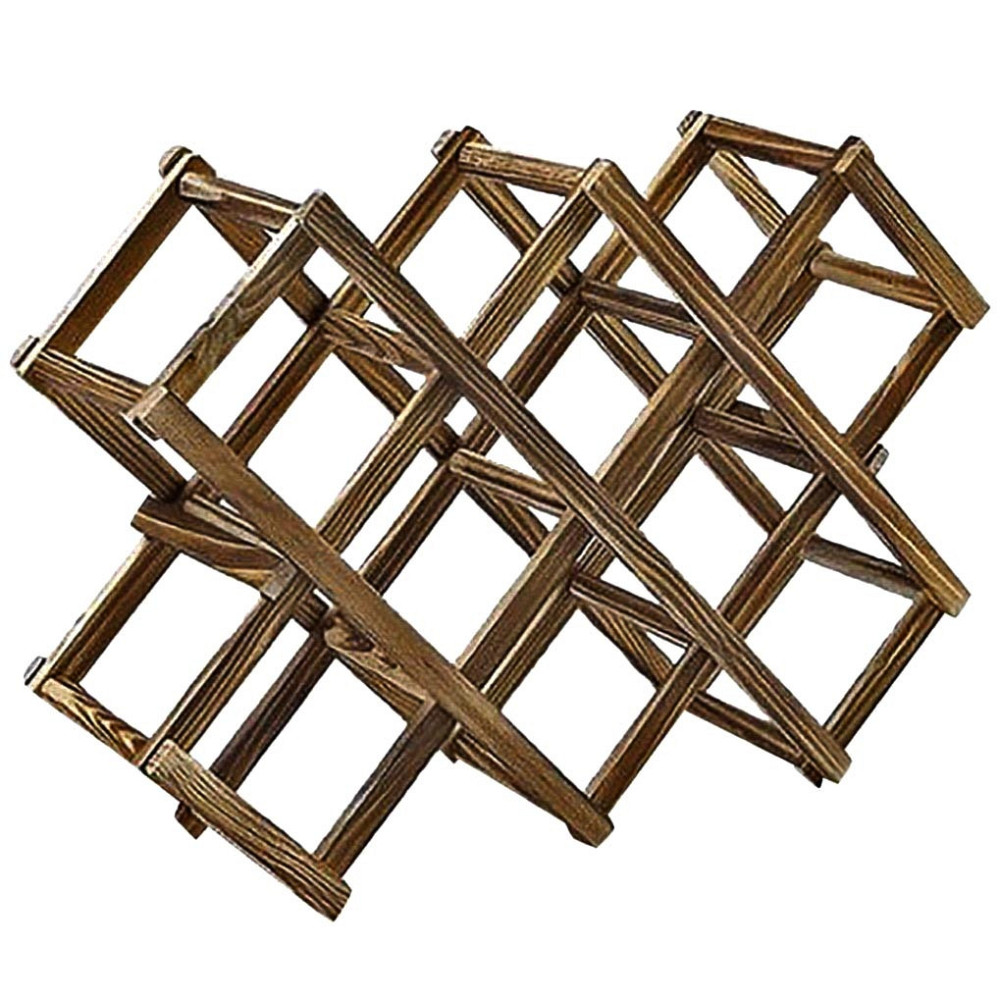 Настільна винна полиця "Ілоріс" сепія Миколаїв - фото 1