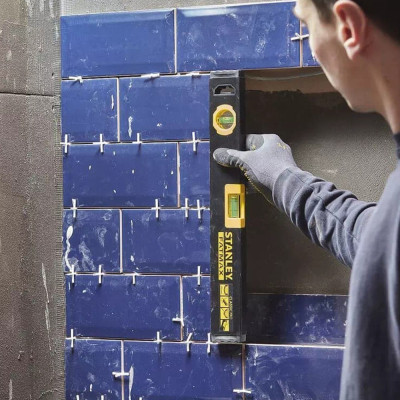 Рівень Stanley FatMax WATERFIT CLASSIC PRO, алюмінієвий каркас, L=400 мм, 2 капс. (FMHT42553-1) Вінниця - фото 5