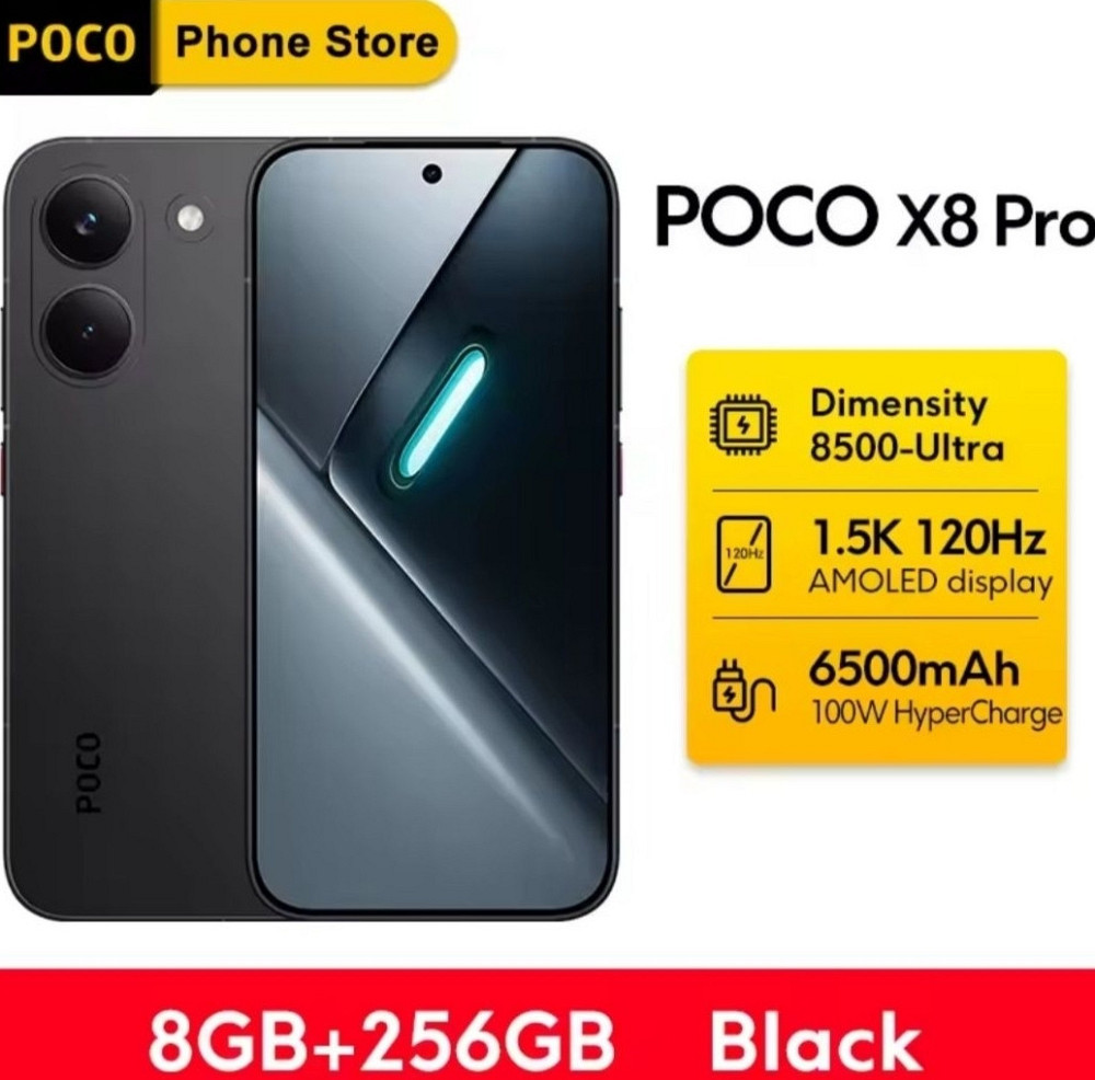 Xiaomi Poco X8 Pro 8/256 с NFC +Зарядка 100Вт. Харьков - изображение 1