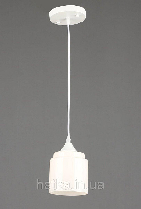 Підвіс на 1 плафон VALESO N6752/1H E27 Білий N6752/1H Київ - фото 1