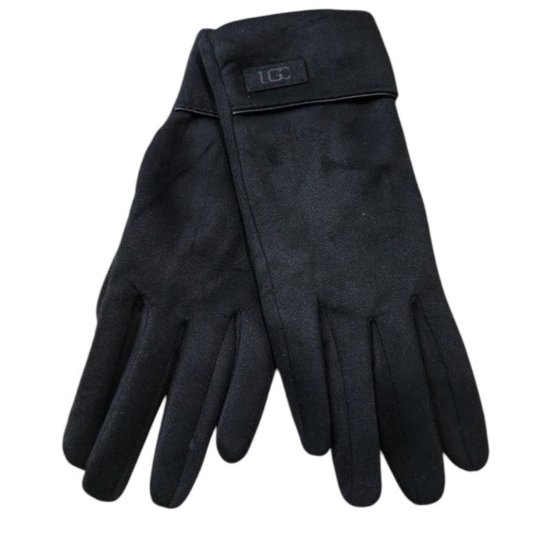 Рукавички сенсорні жіночі one size чорний Київ - фото 1