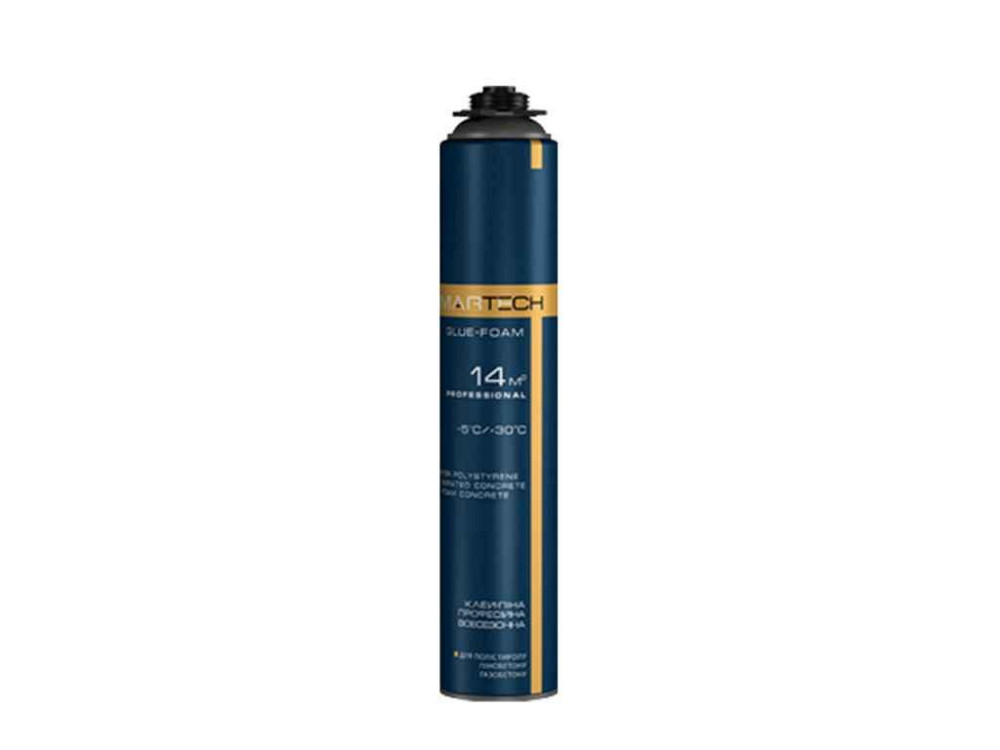 Клей-пена профессиональная 860мл всесезонная 14 (860мл.) GF-0422 ТМ SMARTECH   Solmir Киев - изображение 1