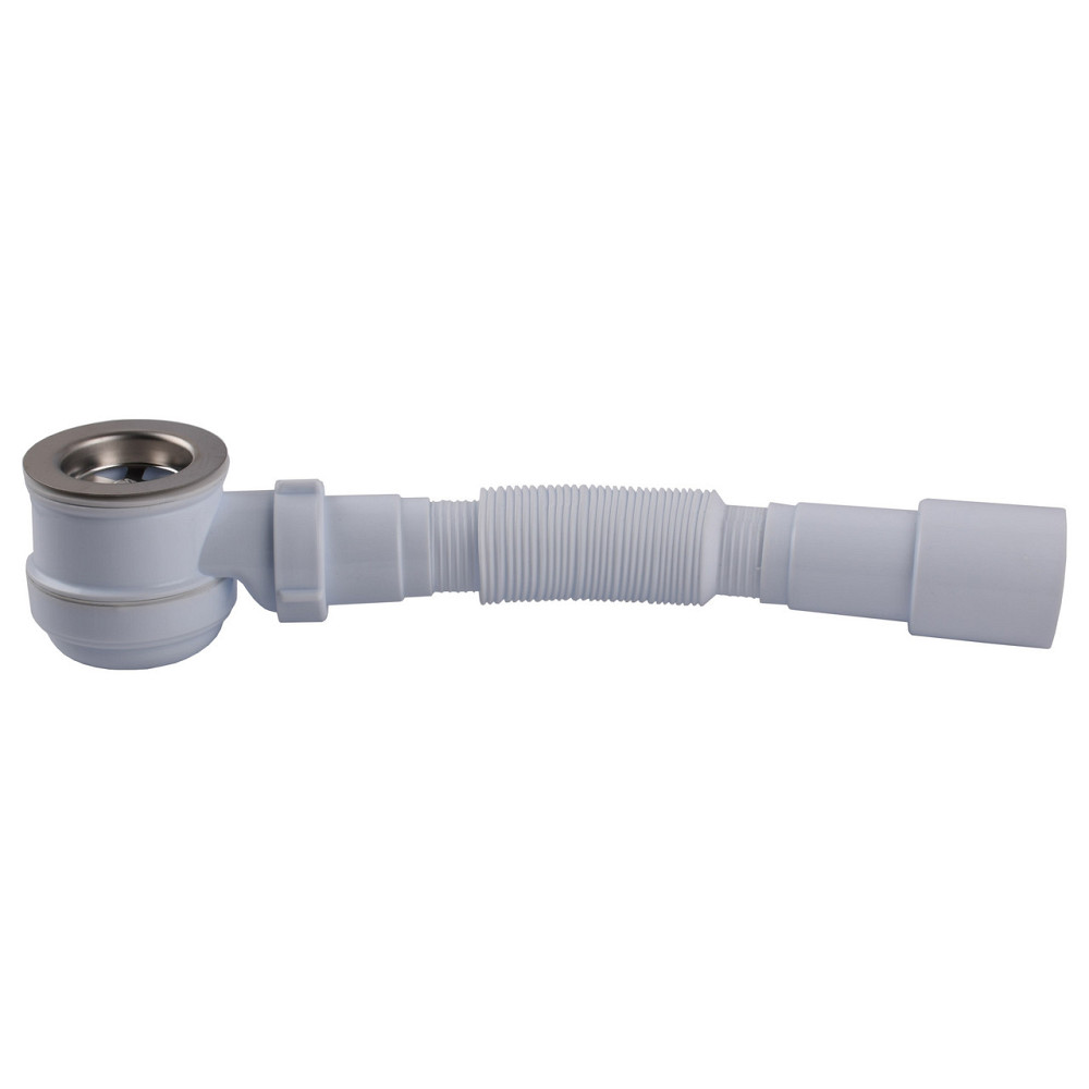 Сифон OPTIMUM низкий бутылочный для душ.поддона с выпуск 1 1/2″ та гофротрубой 40*40/50 OPTI 09033 Киев - изображение 2