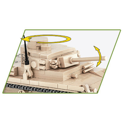 Конструктор Cobi Вторая Мировая Война Танк Panzer III, 292 деталей (COBI-2712) Винница - изображение 6