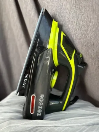 Електрична праска SK-11015 2400 Вт з парою, резервуар 380 мл, регульована пара, шнур 360° Одеса