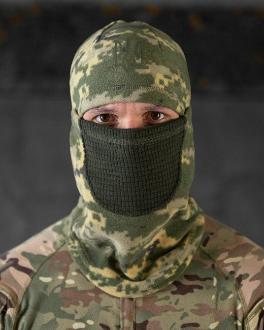 Балаклава пиксель Герб сота ВТ7666 Одесса - изображение 2