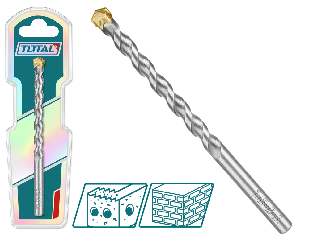 Свердло по бетону TOTAL TAC261015 10x150мм (7090230) Київ - фото 1