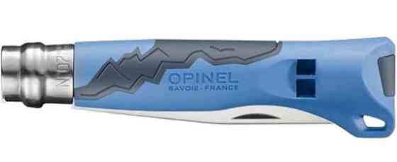 Универсальный Складной Нож для детей с свистком Opinel No.7 