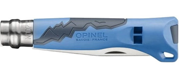 Универсальный Складной Нож для детей с свистком Opinel No.7 