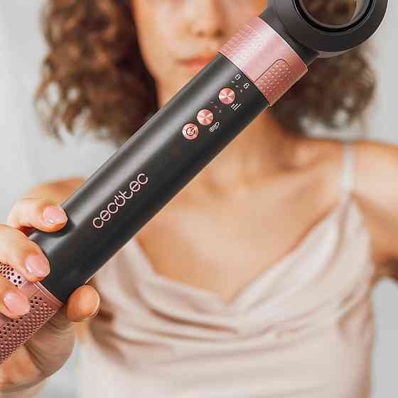 Стайлер Cecotec Bamba Ceramic Care 2in1 AirGlam Black (CCTC-00244) Чорний Харьков