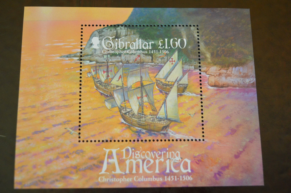 Гибралтар. Марки. Транспорт. Блок. 2013 год (А-22) Полтава - изображение 1