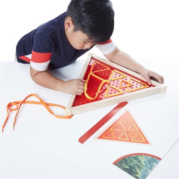 Шнуровка Guidecraft Manipulatives Большие фигуры (G6804) Харьков - изображение 20