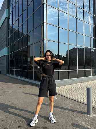 Шорты бермуды женские Черный 46-48 Харьков