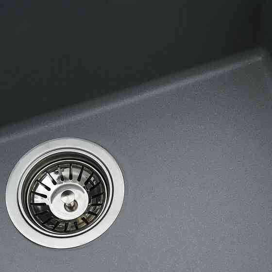 VALESO Гранітна мийка для кухні VALESO OASIS 5444 матова Сірий металік Киев