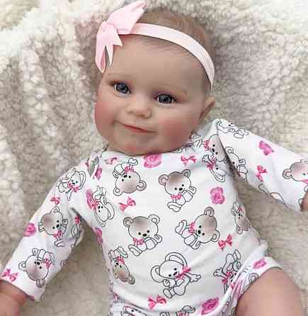 Реалістична Лялька Реборн Дівчинка Домініка 50 см. Харьков