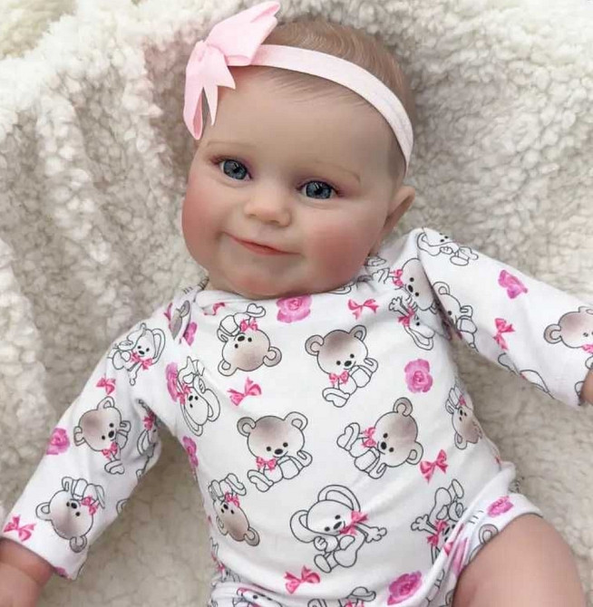 Реалістична Лялька Реборн Дівчинка Домініка 50 см. Харьков - изображение 1