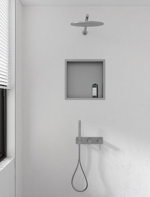 Полка-нишa для ванной Mixxus Premium NICHE-0101 из нержавеющей стали SUS304 Харьков - изображение 3