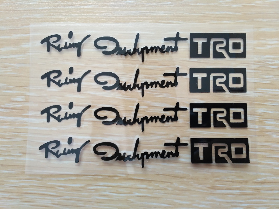 Наклейка на ручки, диски, дзеркала 13.2 см Київ - фото 6