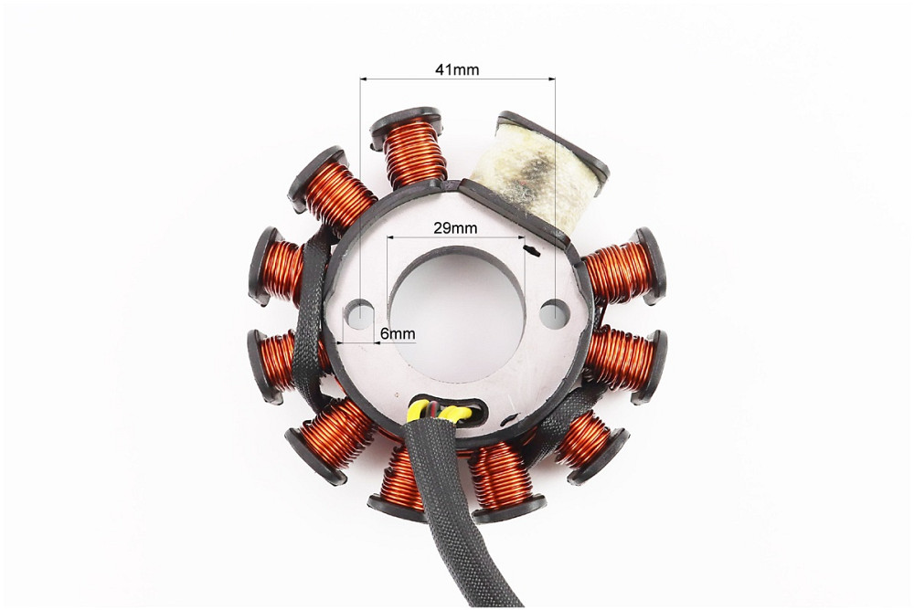 Статор магнето (генератора) (11 котушок роз'єм "мама 4+2") висота 32мм, від 3шт -5% Киев - изображение 3