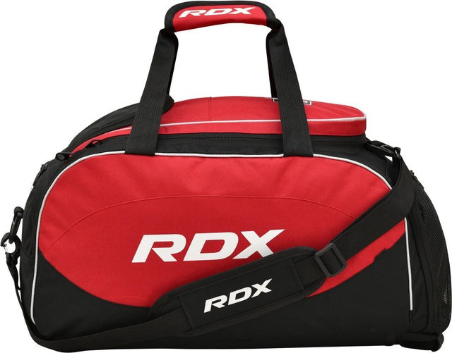 Спортивна сумка RDX R1 Duffel Bag with Backpack Straps Black/Red Каменское - изображение 1