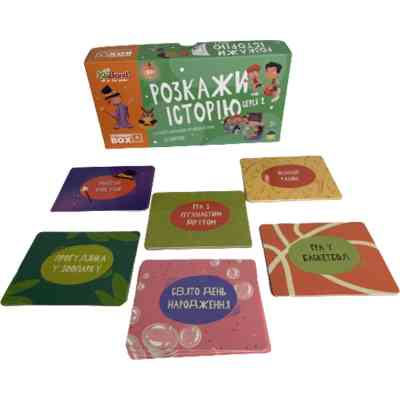 Настольная игра JoyBand Набор логических карт Расскажи историю Серия №2 (WB102) Винница