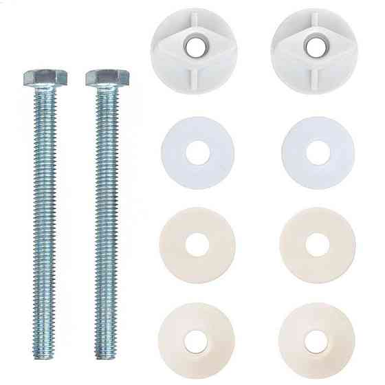 Комплект арматури для зливного бачка з боковою подачею води 1/2 ″ та ричагом зливу вгору АБу-20 Киев